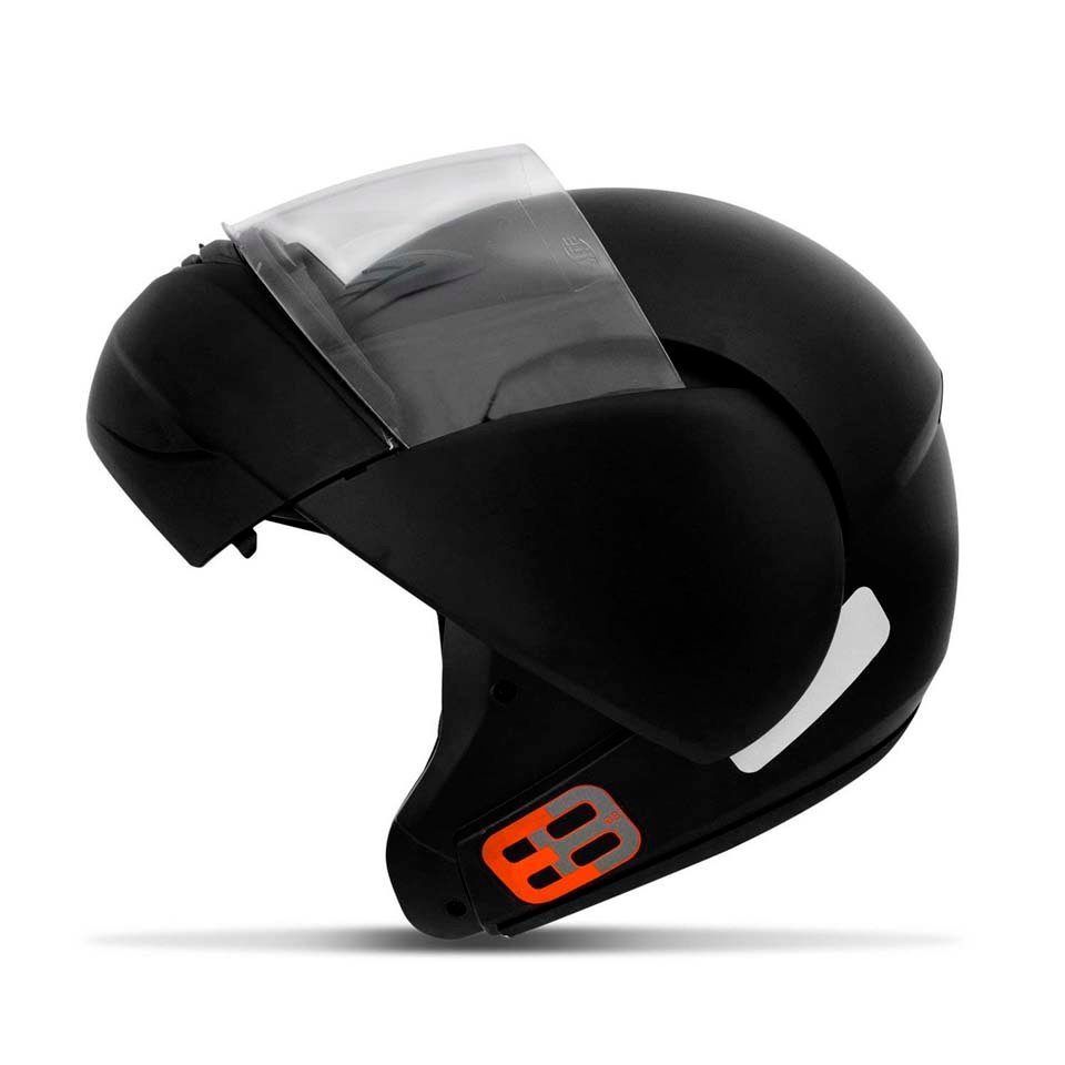 Capacete EBF New E8 Solid Preto Fosco Capacete EBF New E8 Solid Preto Fosco