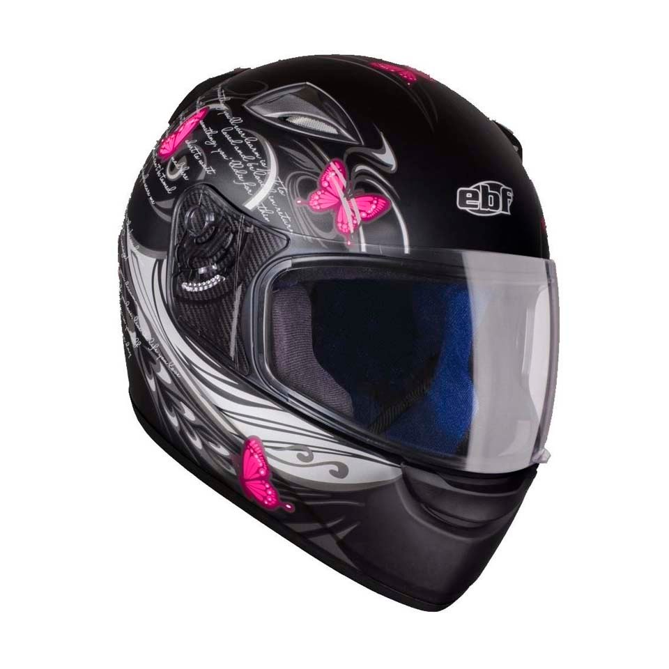 Capacete EBF Spark New Borboleta Fosco Capacete EBF Spark New Borboleta Fosco