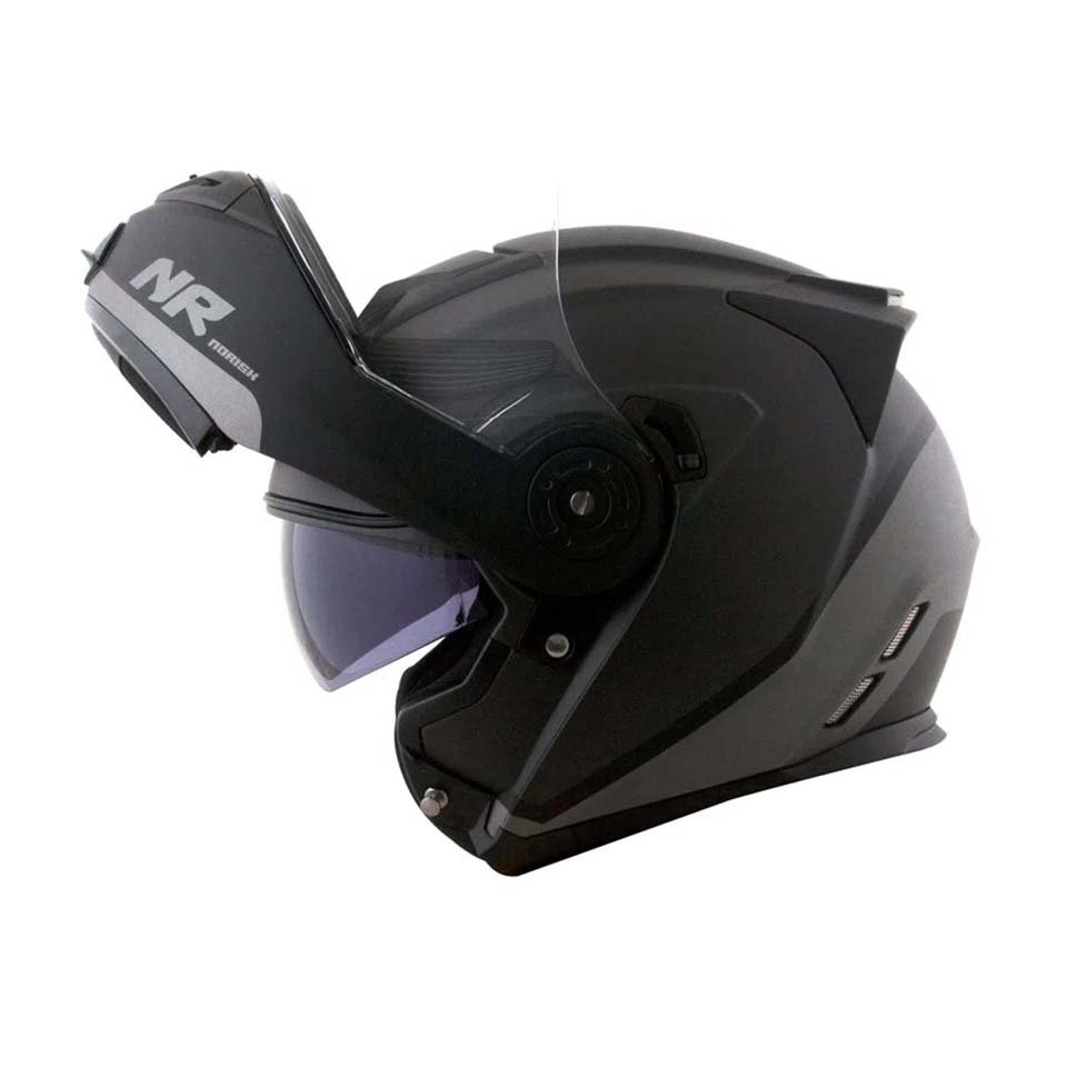 Capacete Norisk FF345 Route Chance Matt Blk Grey Capacete Norisk FF345 Route Chance Matt Blk Grey