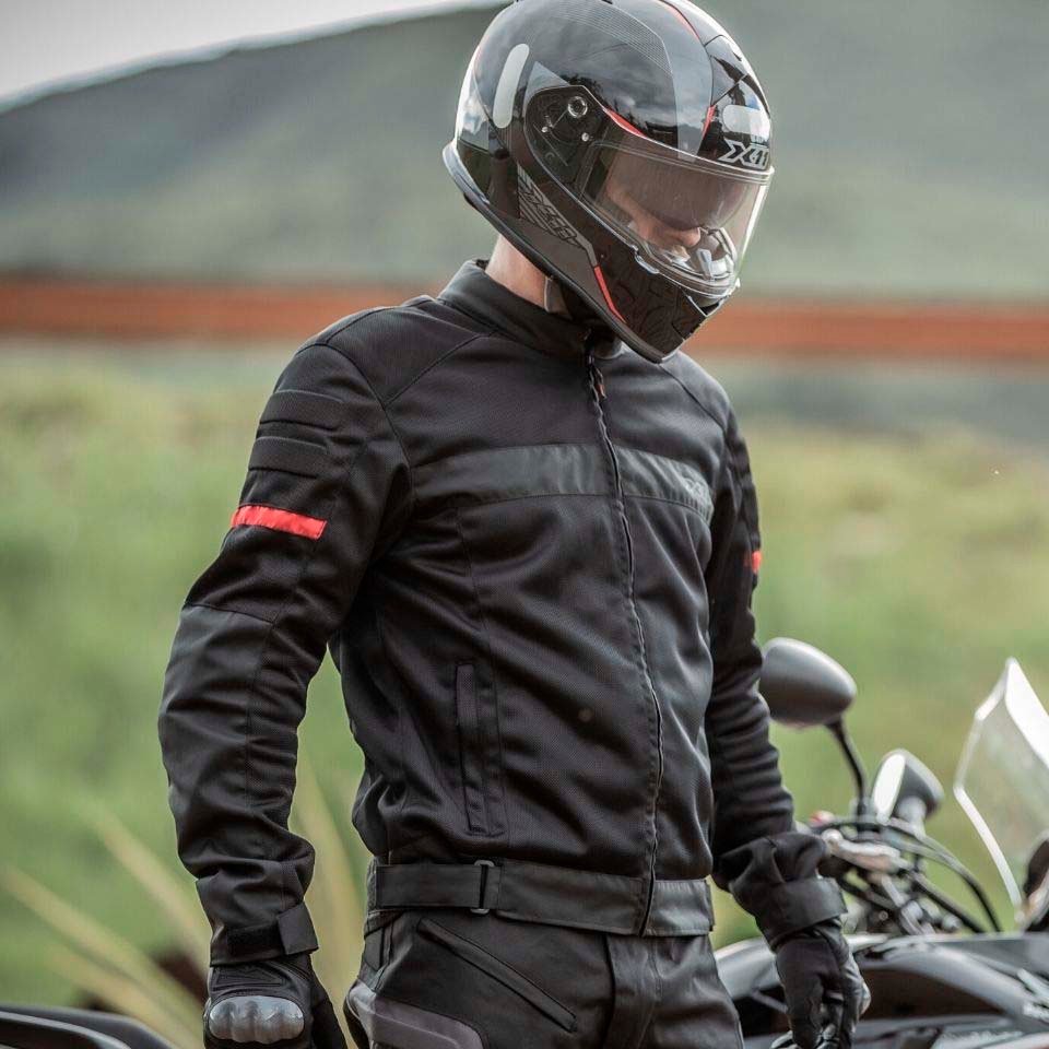 jaqueta x11 vermelha