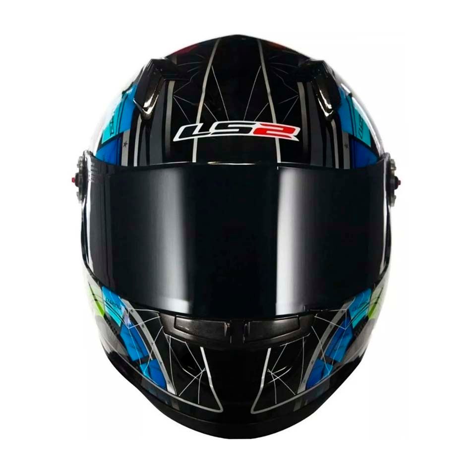 Capacete LS2 FF358 Tech Black Capacete LS2 FF358 Tech Black