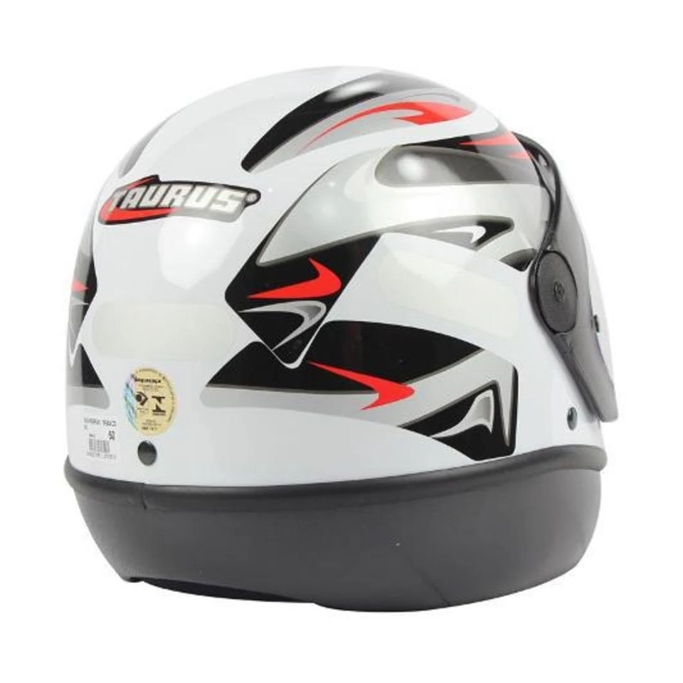 Capacete Taurus San Marino Branco Capacete Taurus San Marino Branco