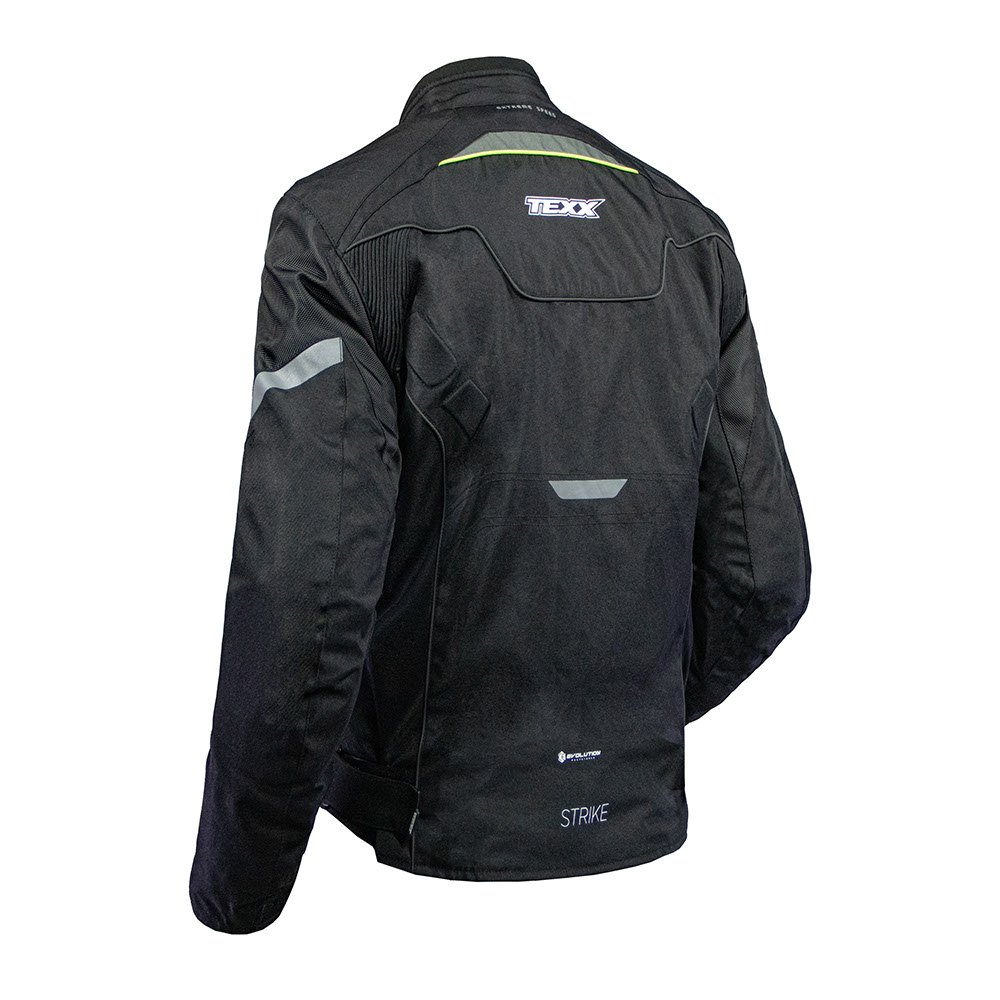 Jaqueta Texx New Strike V2 Masculina Preta E Verde Jaqueta Texx New Strike V2 Masculina Preta E Verde